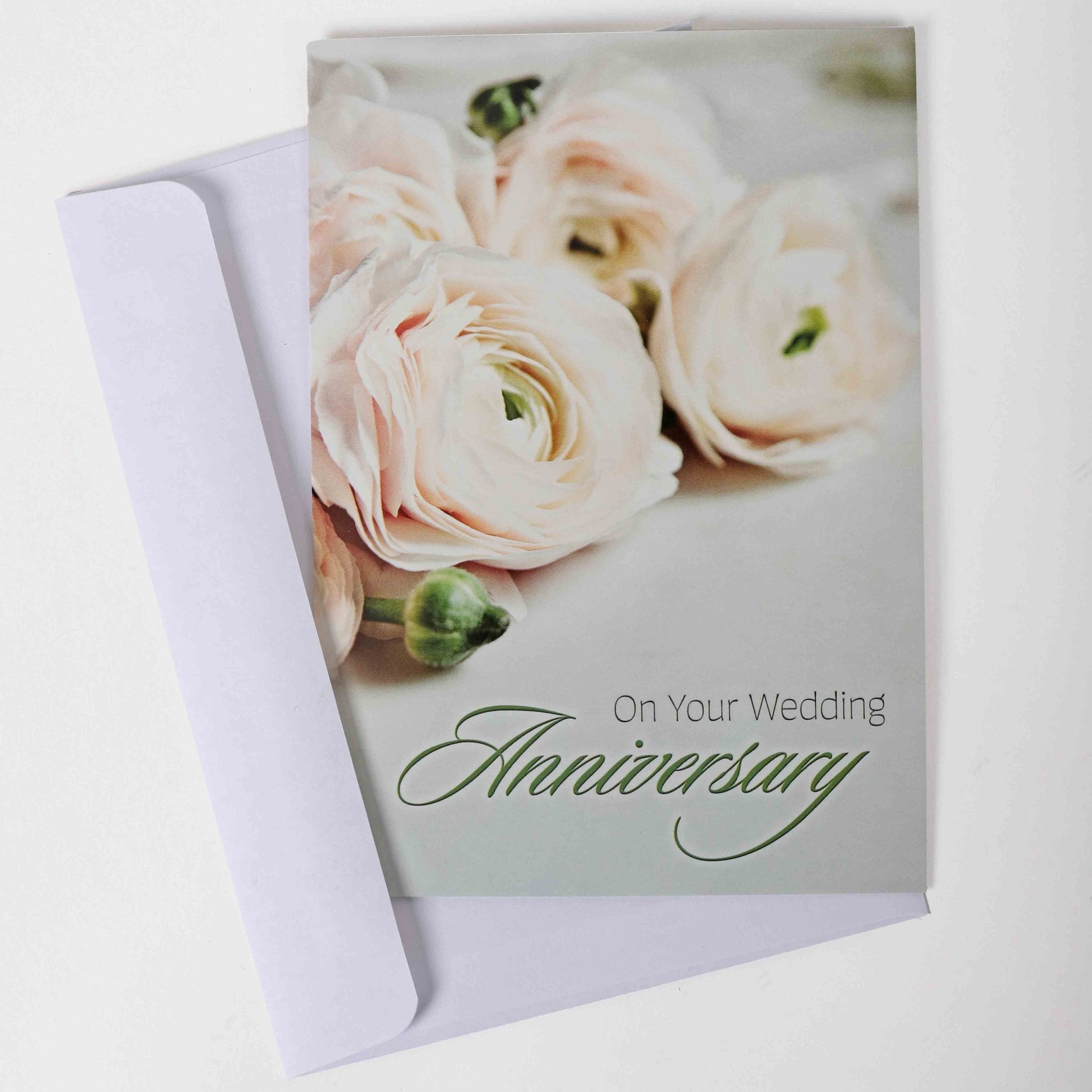 BOXED CARDS ANNIVERSARY ROSES IN BLOOM 12CT