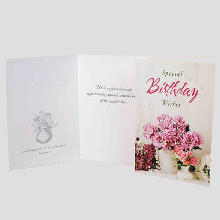 BOXED CARDS BIRTHDAY FARMHOUSE BLESSINGS 12CT