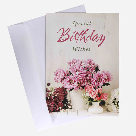 BOXED CARDS BIRTHDAY FARMHOUSE BLESSINGS 12CT