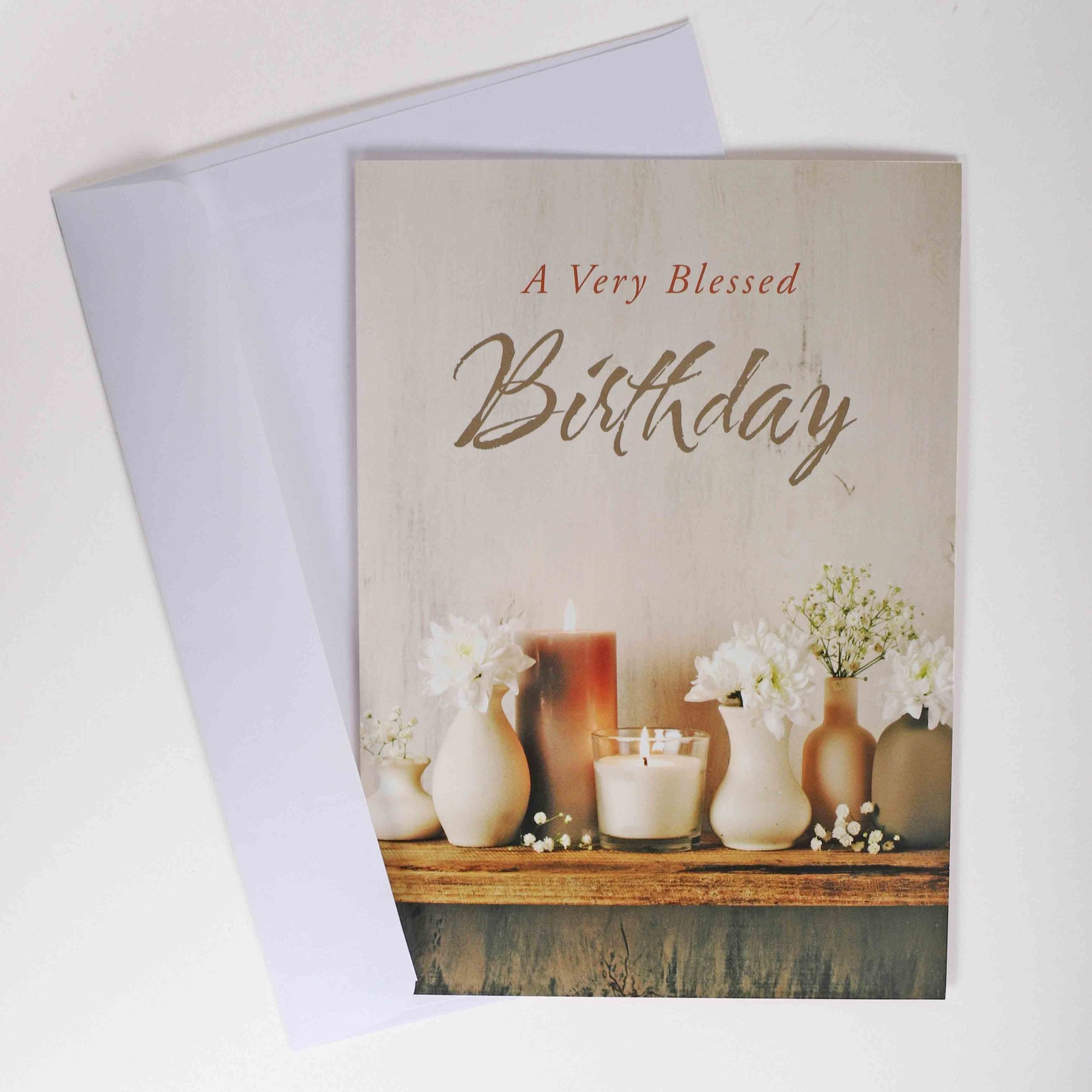 BOXED CARDS BIRTHDAY FARMHOUSE BLESSINGS 12CT