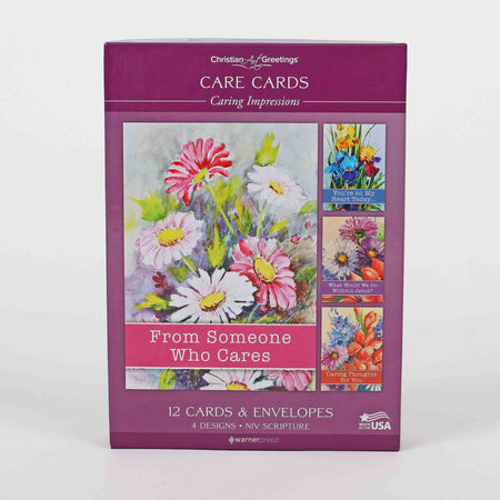 BOXED CARDS CARE CARING IMPRESSIONS 12CT