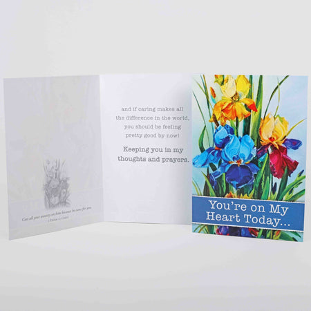 BOXED CARDS CARE CARING IMPRESSIONS 12CT