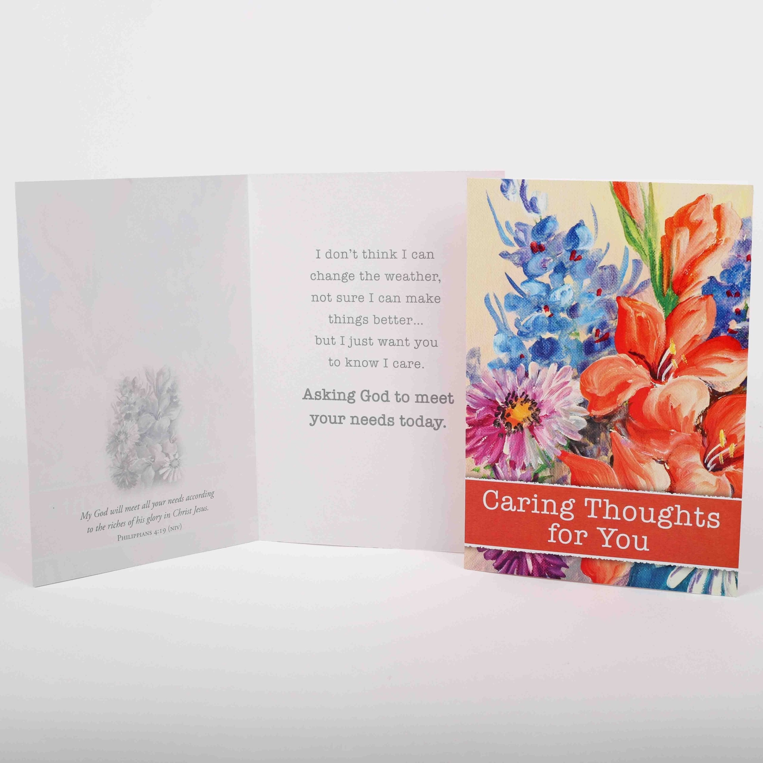 BOXED CARDS CARE CARING IMPRESSIONS 12CT