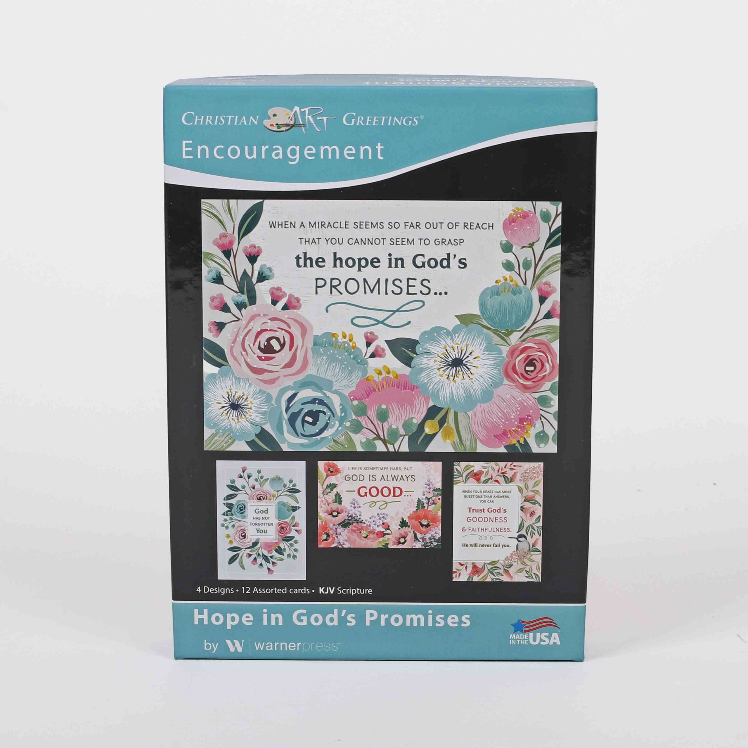 BOXED CARDS ENCOURAGEMENT HOPE IN GOD'S PROMISES 12CT