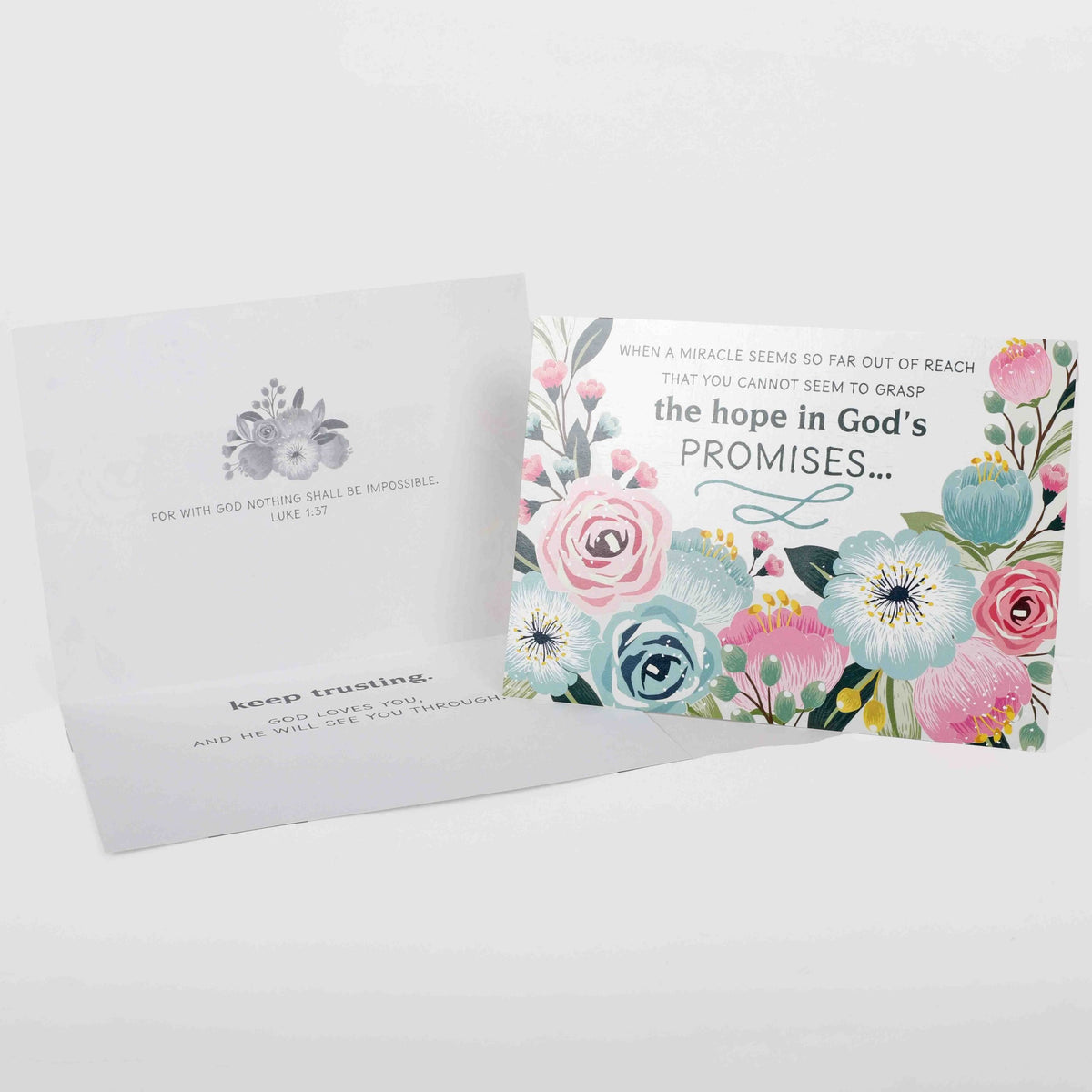 BOXED CARDS ENCOURAGEMENT HOPE IN GOD'S PROMISES 12CT