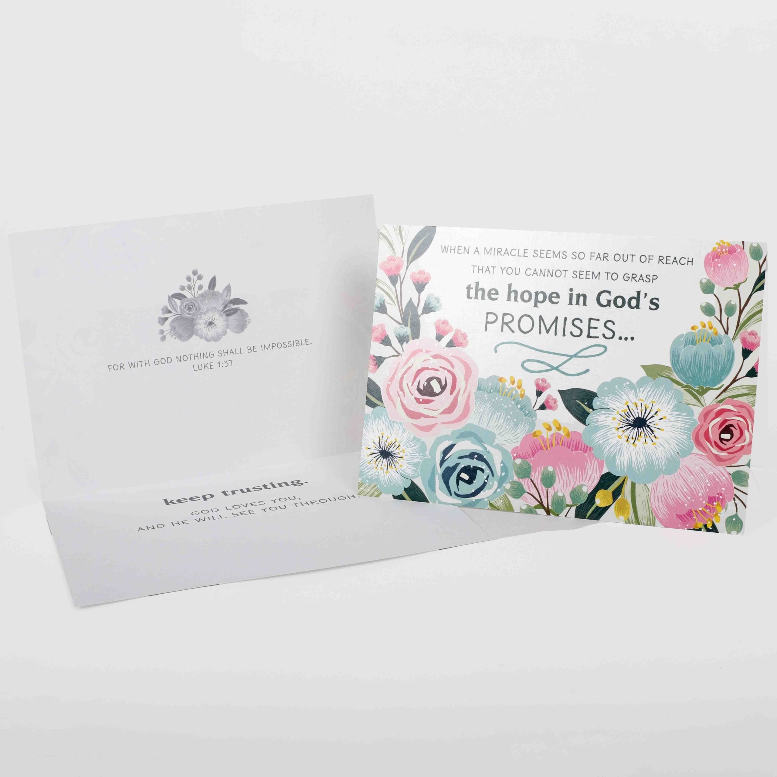 BOXED CARDS ENCOURAGEMENT HOPE IN GOD'S PROMISES 12CT