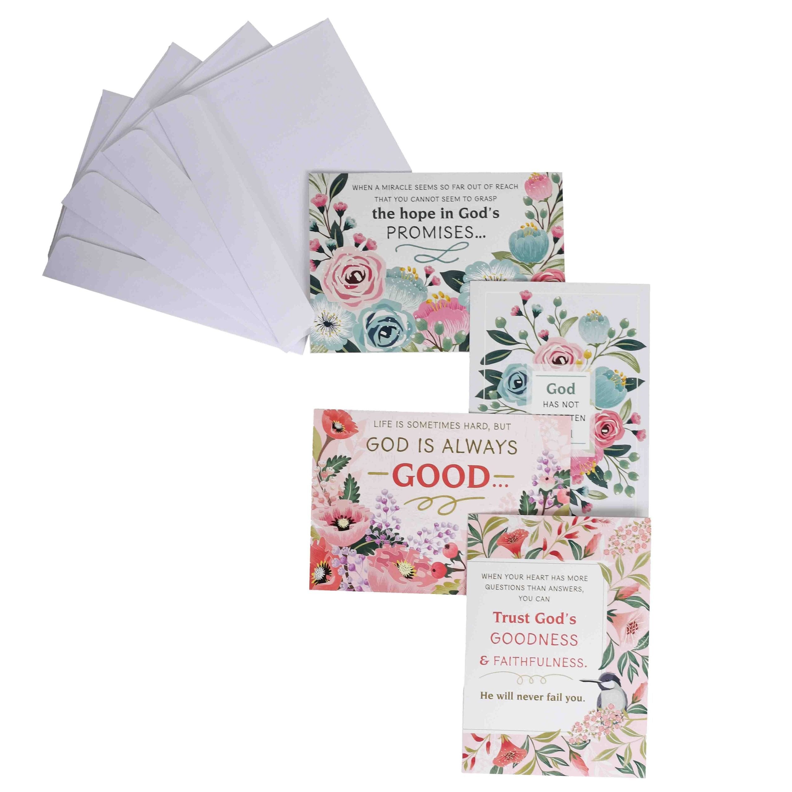 BOXED CARDS ENCOURAGEMENT HOPE IN GOD'S PROMISES 12CT