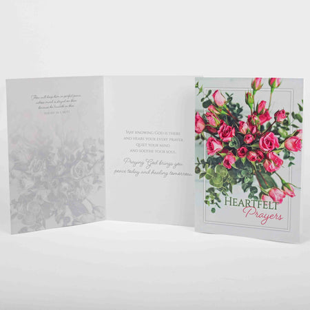 BOXED CARDS GET WELL HEARTFELT PRAYERS 12CT