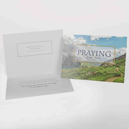 BOXED CARDS PRAYING FOR YOU NATURE'S SPLENDOR 12CT