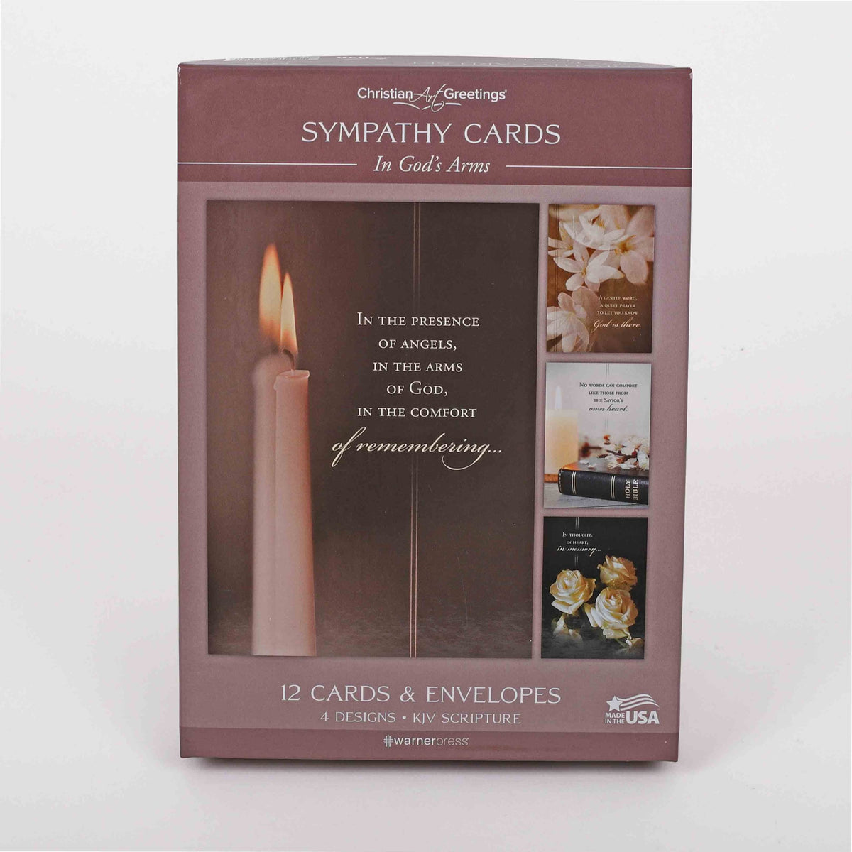BOXED CARDS SYMPATHY IN GOD'S ARMS 12CT