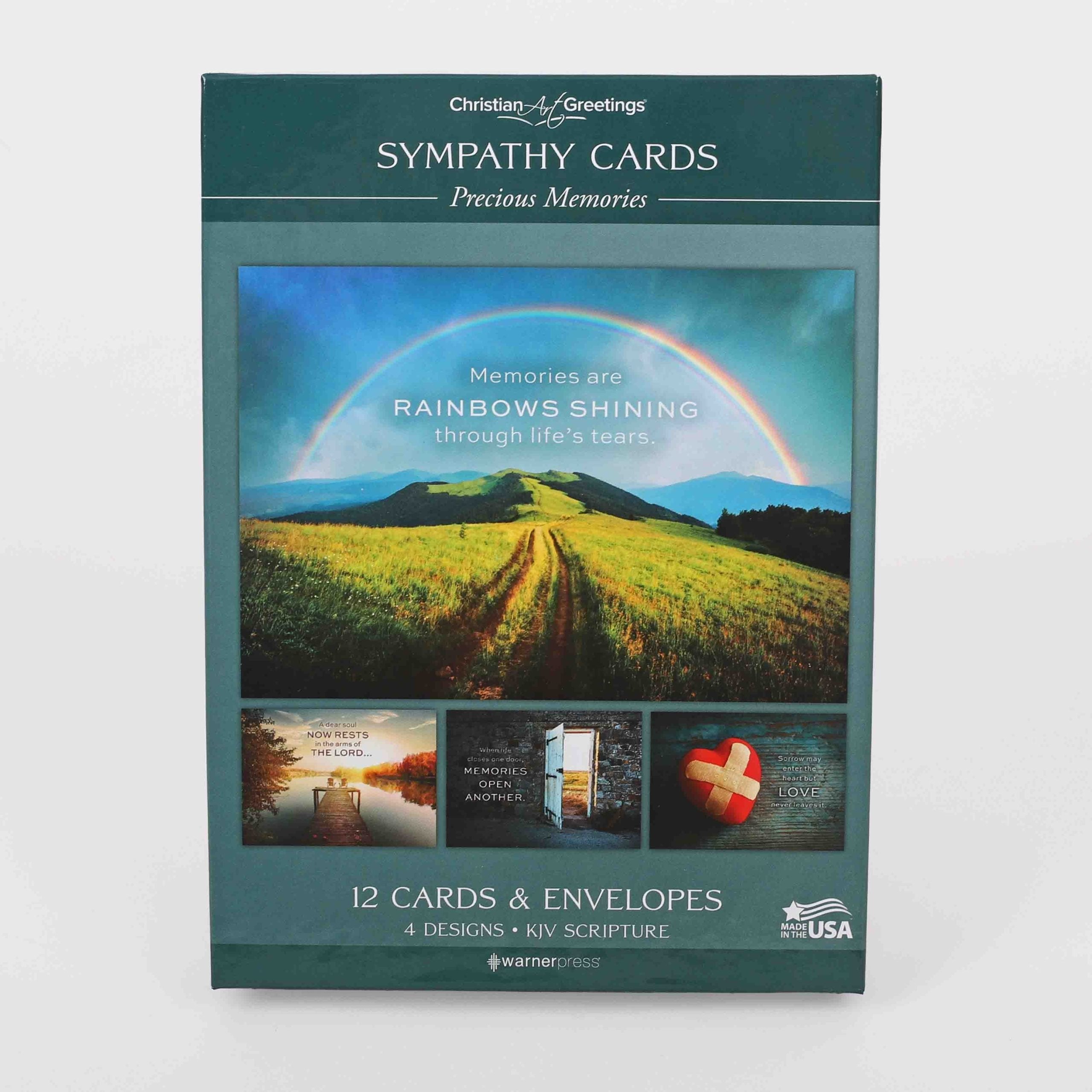 BOXED CARDS SYMPATHY PRECIOUS MEMORIES 12CT