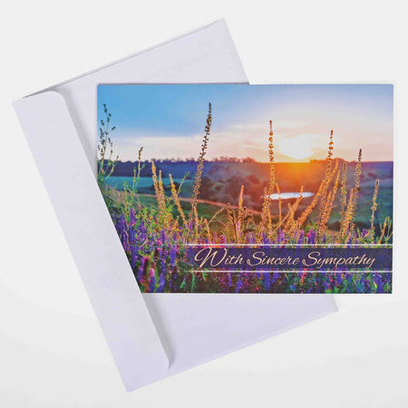 BOXED CARDS SYMPATHY UNTIL WE MEET AGAIN 12CT