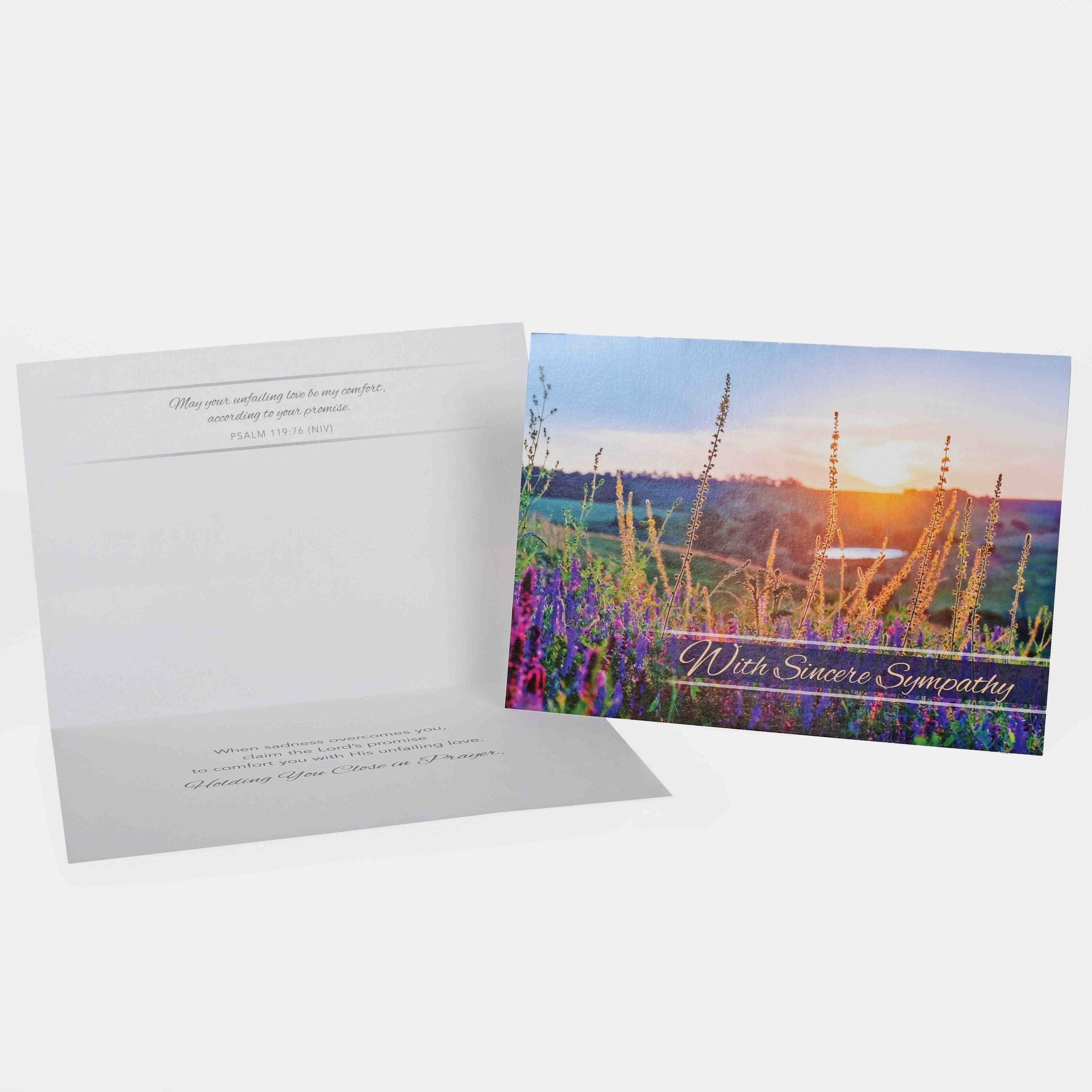 BOXED CARDS SYMPATHY UNTIL WE MEET AGAIN 12CT