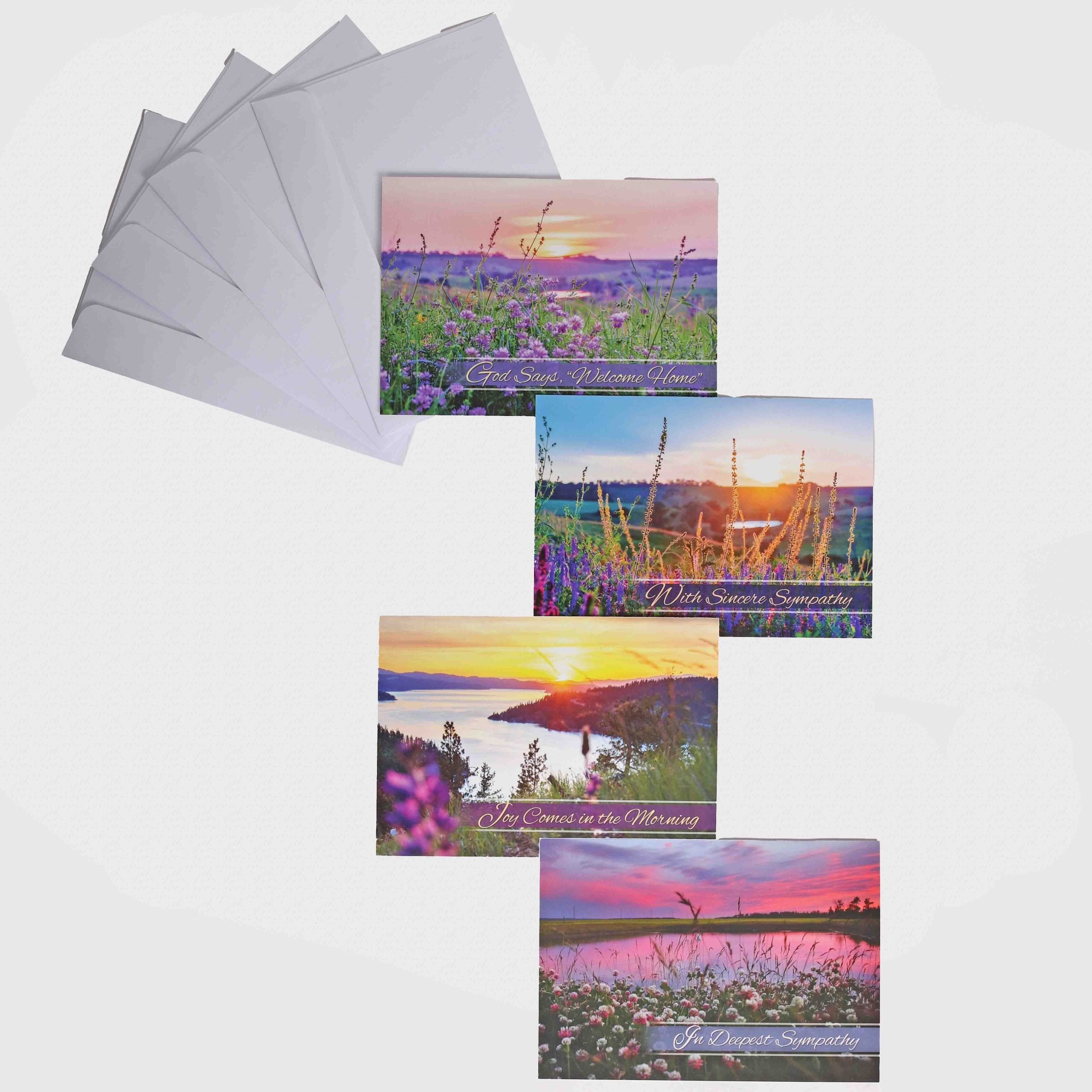 BOXED CARDS SYMPATHY UNTIL WE MEET AGAIN 12CT