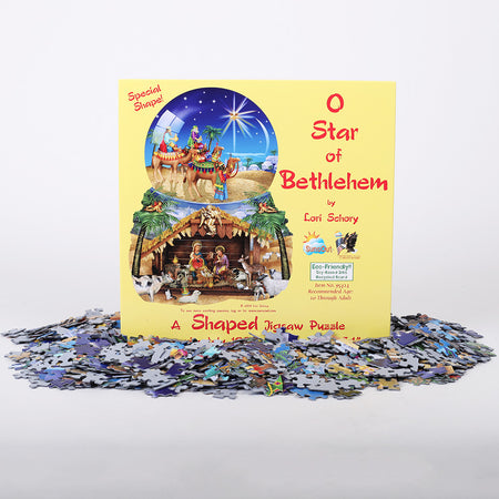 PUZZLE O STAR OF BETHLEHEM SHAPE 1000PC