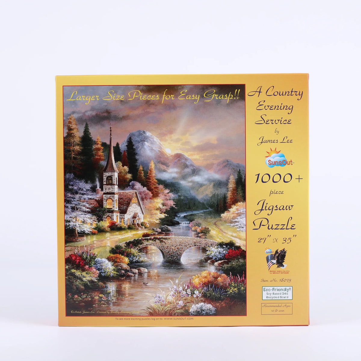 PUZZLE A COUNTRY EVENING SERVICE 1000PC