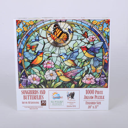 PUZZLE SONGBIRDS AND BUTTERFLIES 1000PC
