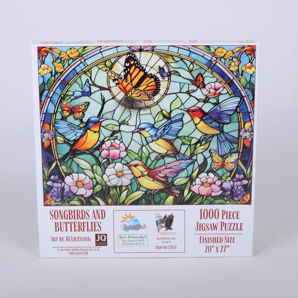 PUZZLE SONGBIRDS AND BUTTERFLIES 1000PC