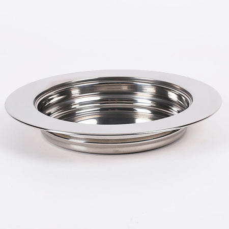 Communion Bread Plate - Silver by Swanson Christian Products, product view 5