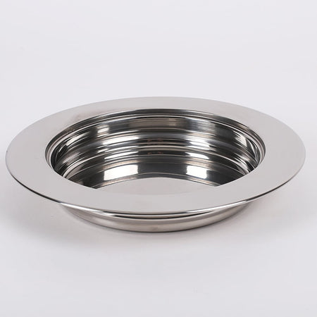 Communion Bread Plate - Silver by Swanson Christian Products, product view 7