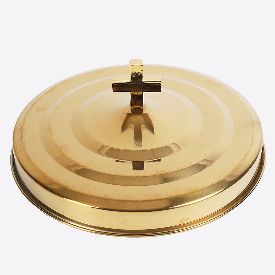 Communion Ware- Bread Plate Cover – Gold