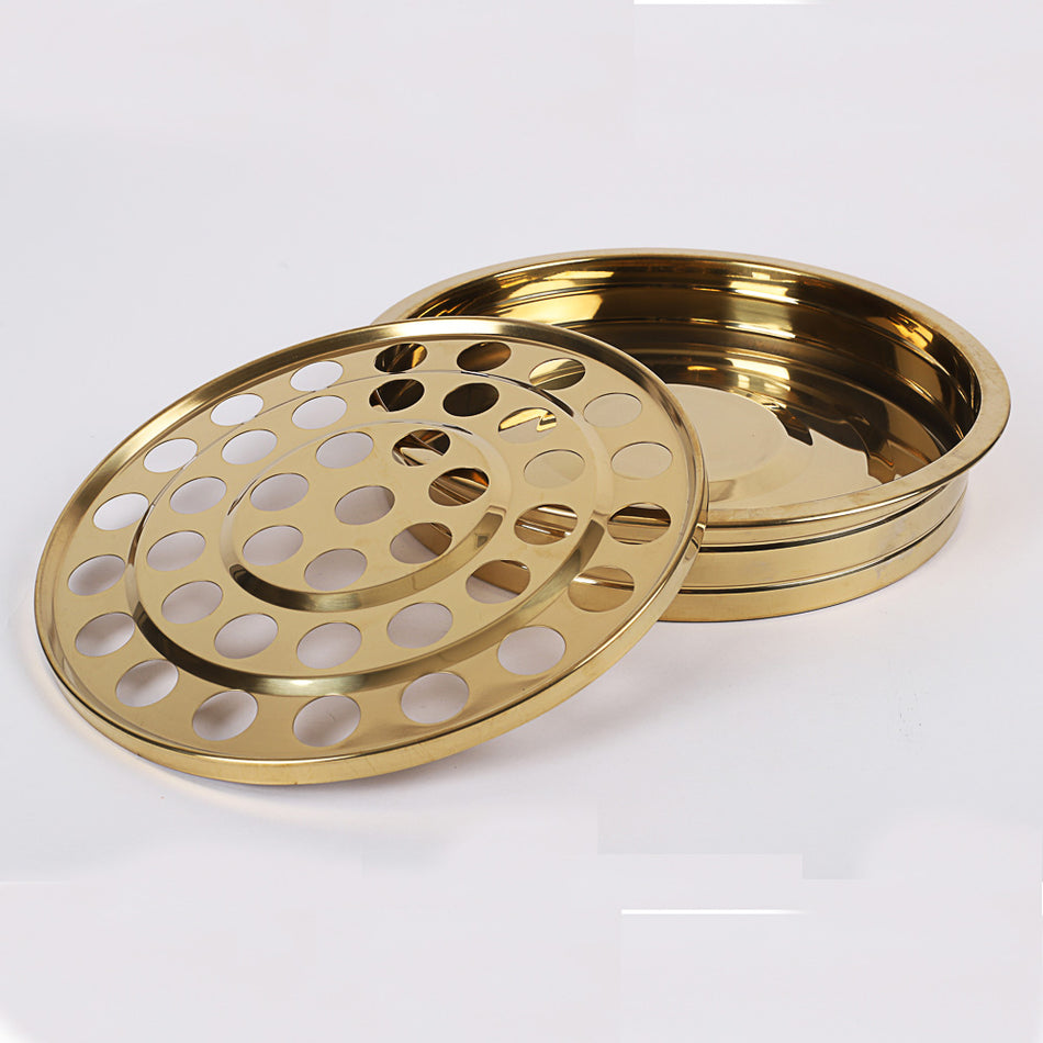 Communion Ware- Cup Tray – Gold
