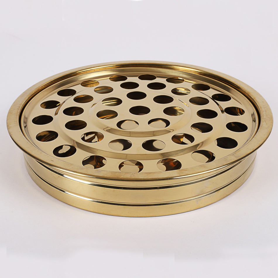 Communion Ware- Cup Tray – Gold
