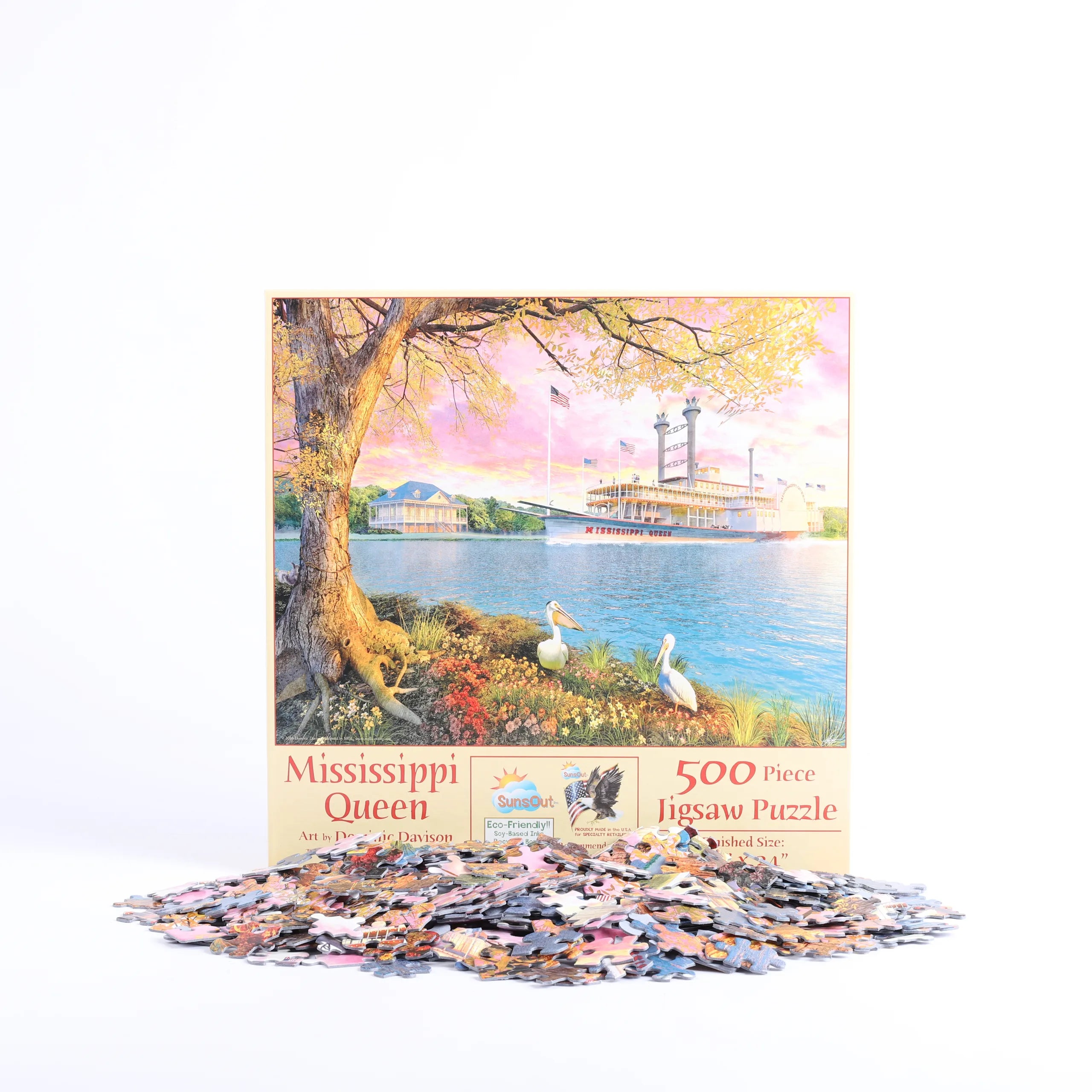 PUZZLE MISSISSIPPI QUEEN 500PC