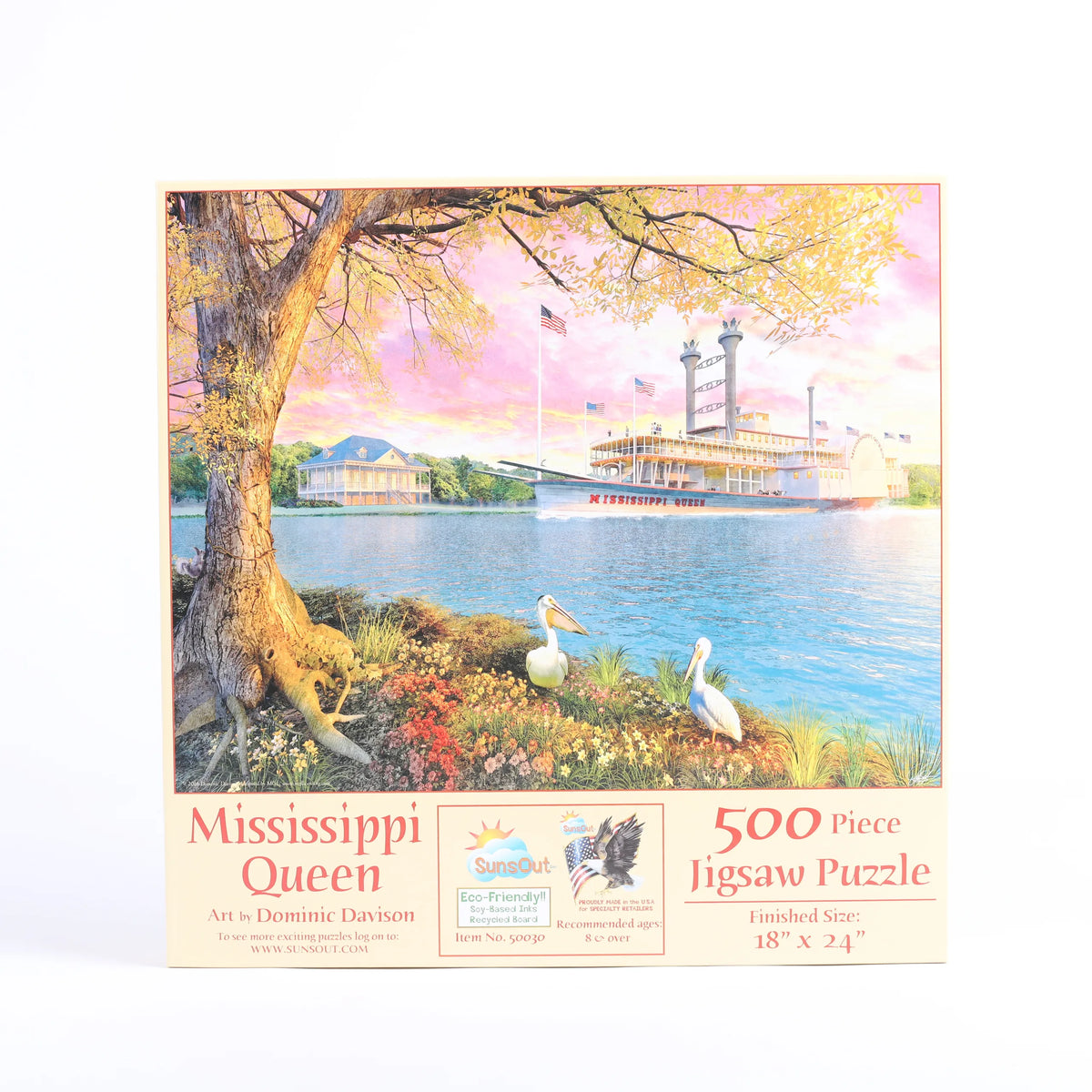 PUZZLE MISSISSIPPI QUEEN 500PC