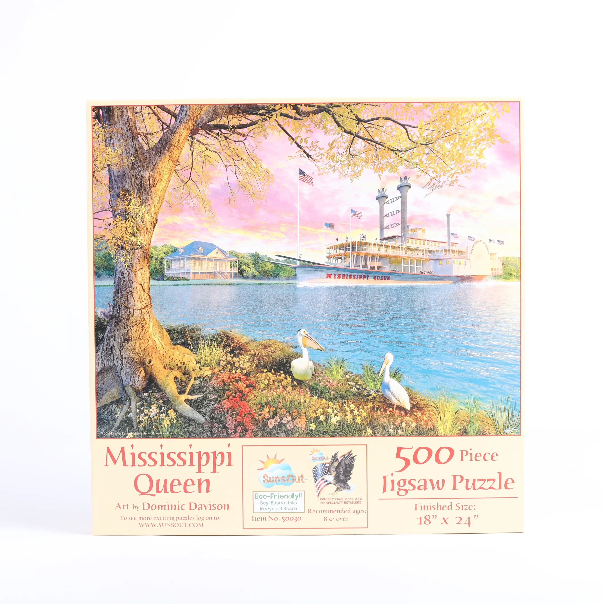 PUZZLE MISSISSIPPI QUEEN 500PC