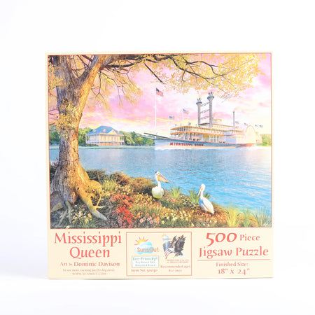 PUZZLE MISSISSIPPI QUEEN 500PC