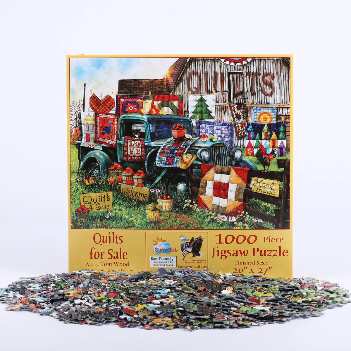 PUZZLE QUILTS FOR SALE 1000PC