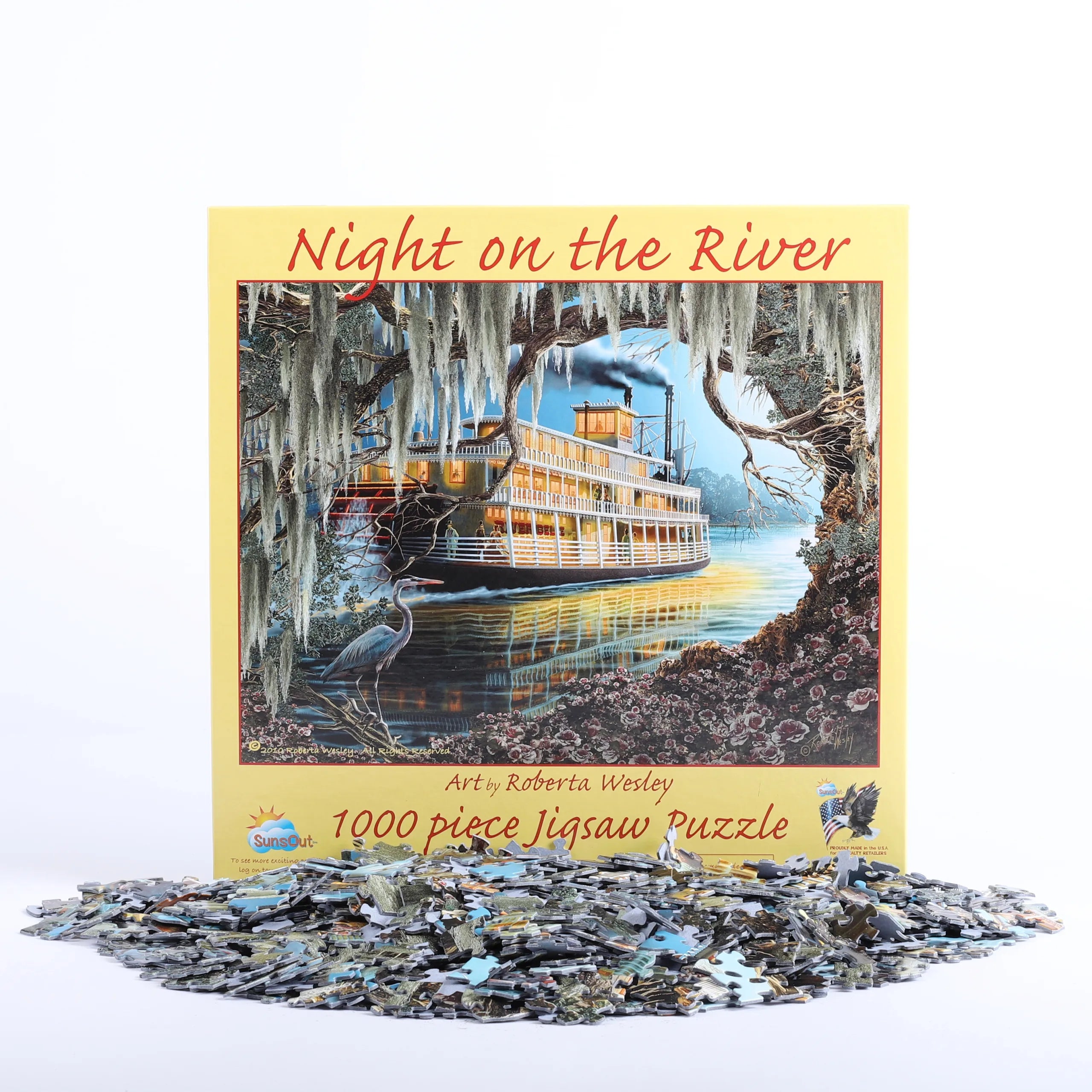 PUZZLE NIGHT ON THE RIVER 1000PC