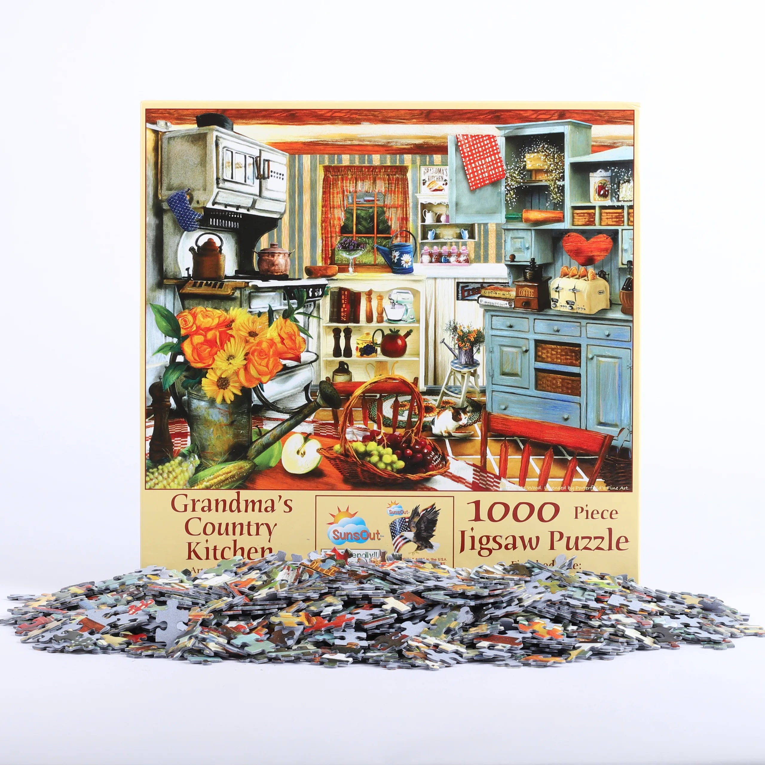 PUZZLE GRANDMA'S KITCHEN 1000PC