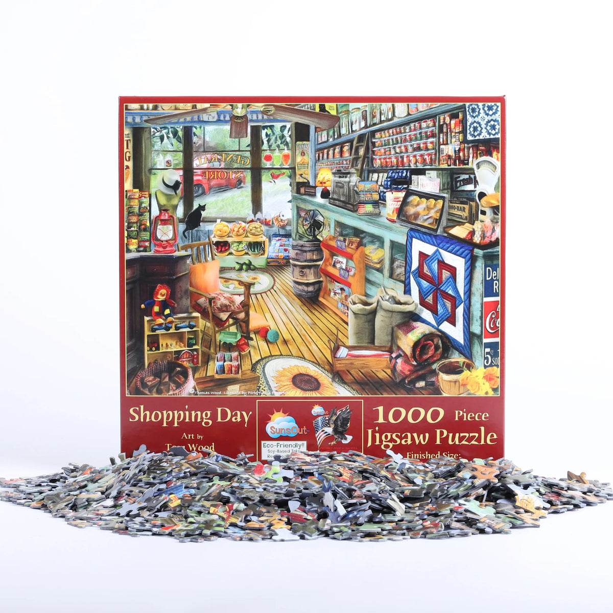 PUZZLE SHOPPING DAY 1000PC