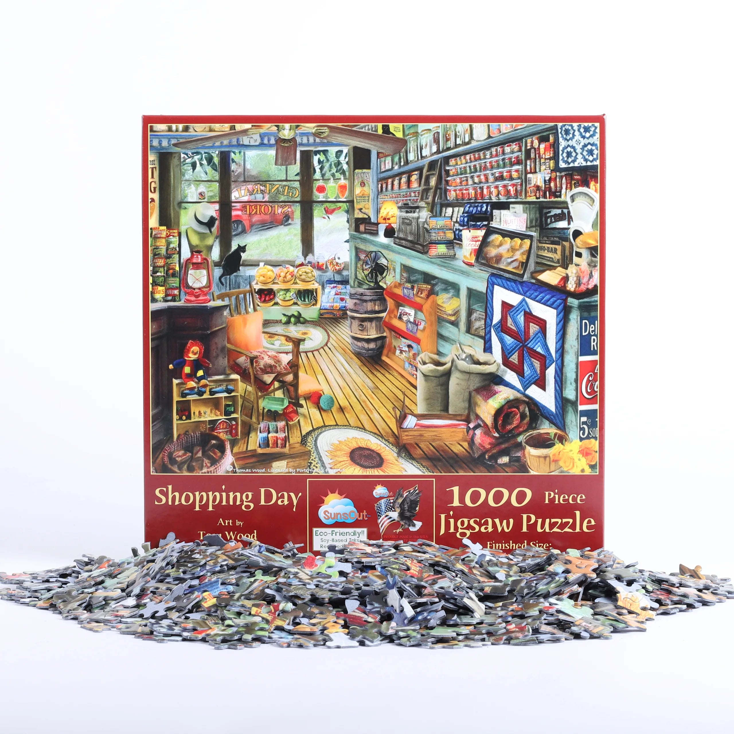 PUZZLE SHOPPING DAY 1000PC