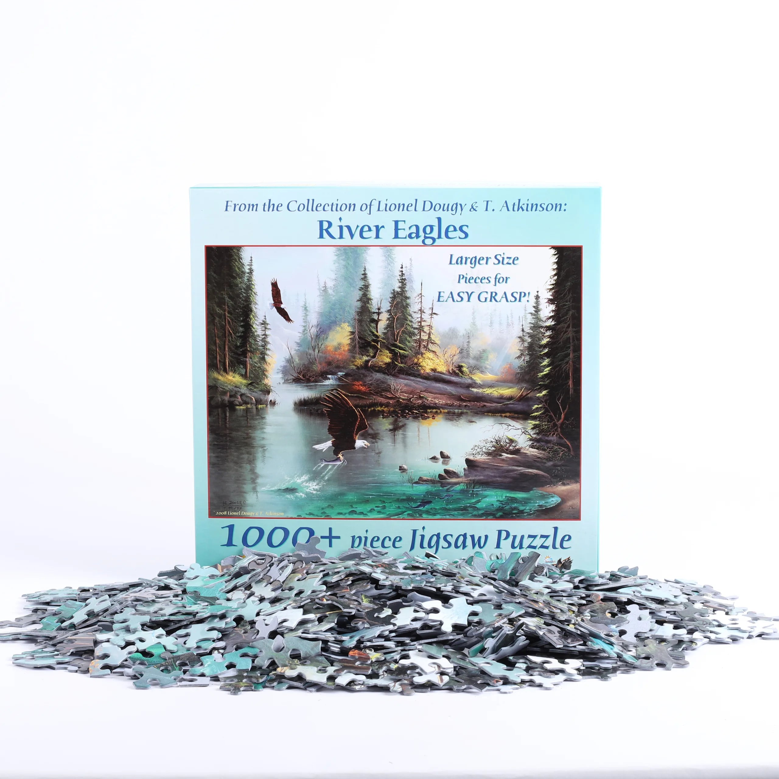PUZZLE RIVER EAGLES 1000+ PC