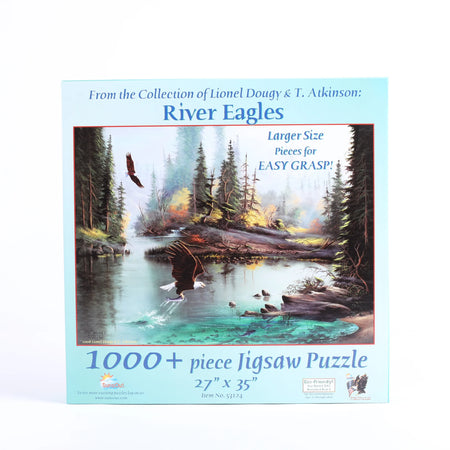 PUZZLE RIVER EAGLES 1000+ PC