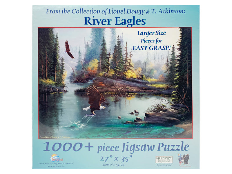 PUZZLE RIVER EAGLES 1000+ PC