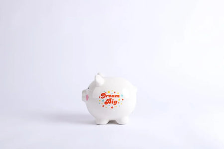 CERAMIC PIGGY BANK DREAM BIG
