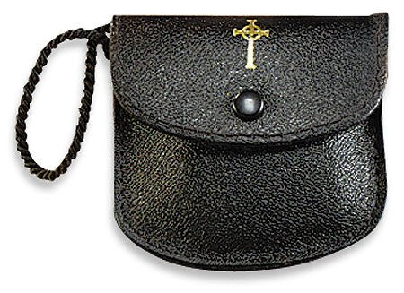 Medium Strap Burse with Gold Cross