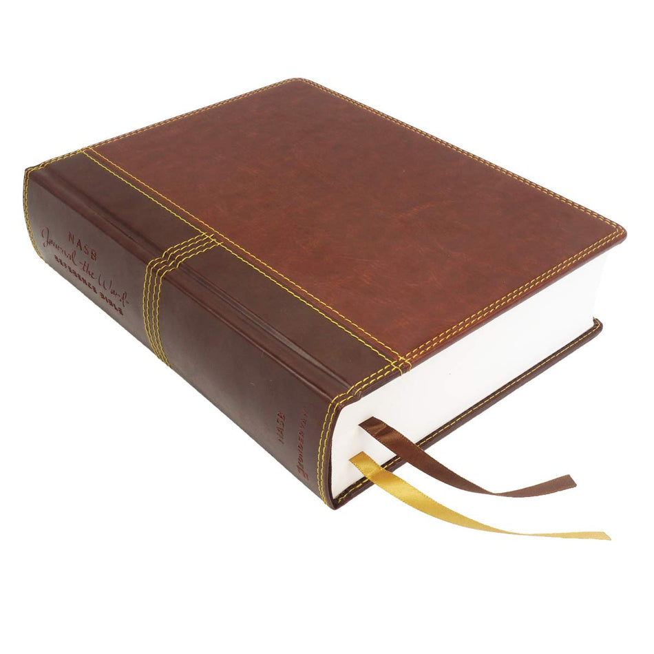 NASB, Journal the Word Reference Bible, Red Letter Edition, 1995 Text, Comfort Print: Let Scripture Explain, product view 2