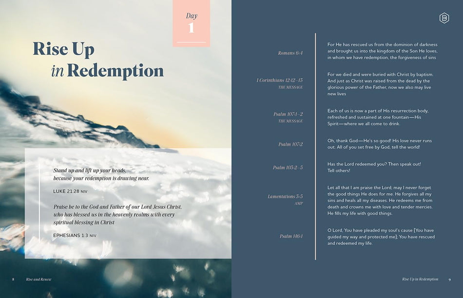 Rise and Renew: A 30-Day Devotional to Heal a Hurting Heart, Overcome Emotional Pain, and Grow in Your Faith, product view 2