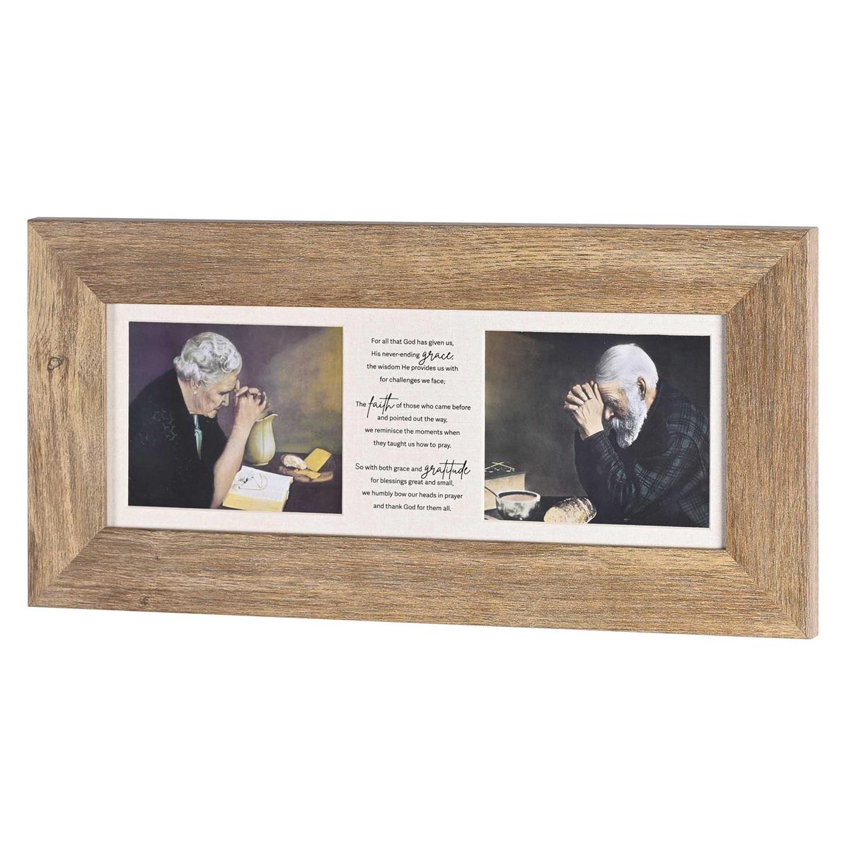 Framed Wall Art Grace Gratitude Prayer by Dicksons
