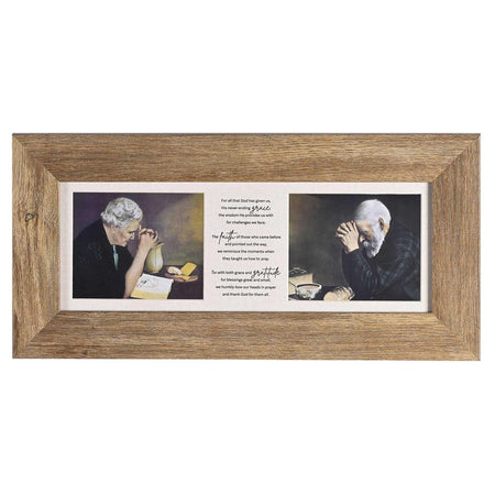 Framed Wall Art Grace Gratitude Prayer by Dicksons, product view 2