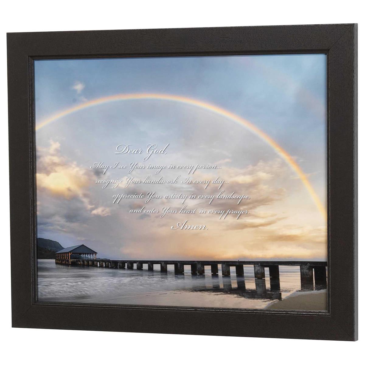 Framed Wall Art Rainbow Pier 20x16 by Dicksons