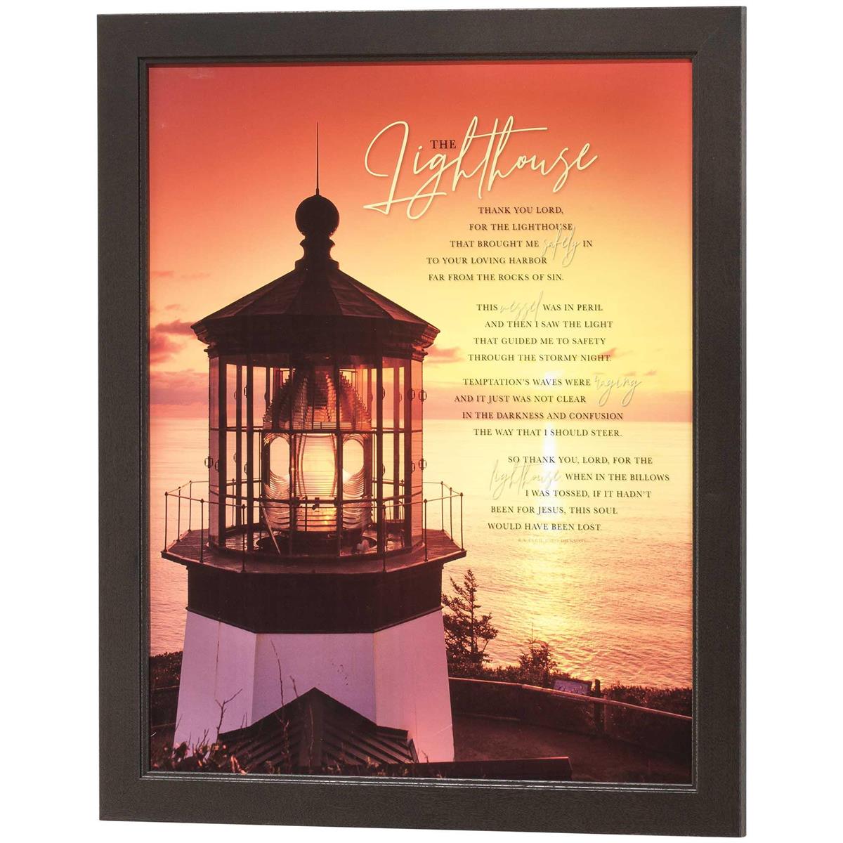 Framed Wall Art The Lighthouse 20x25 by Dicksons