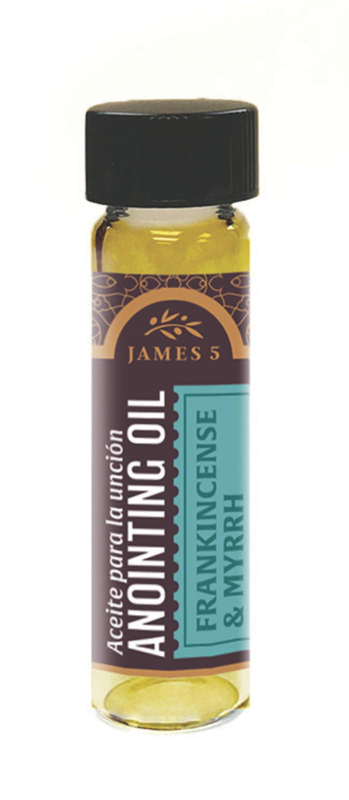 Anointing Oil – Frankincense and Myrrh – Glass Vial (Net Wt. 1/4 oz.) by Broadman and Holman