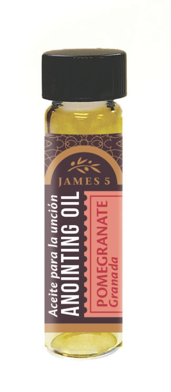 Anointing Oil – Pomegranate – Glass Vial (Net Wt. 1/4 oz.) by Broadman and Holman