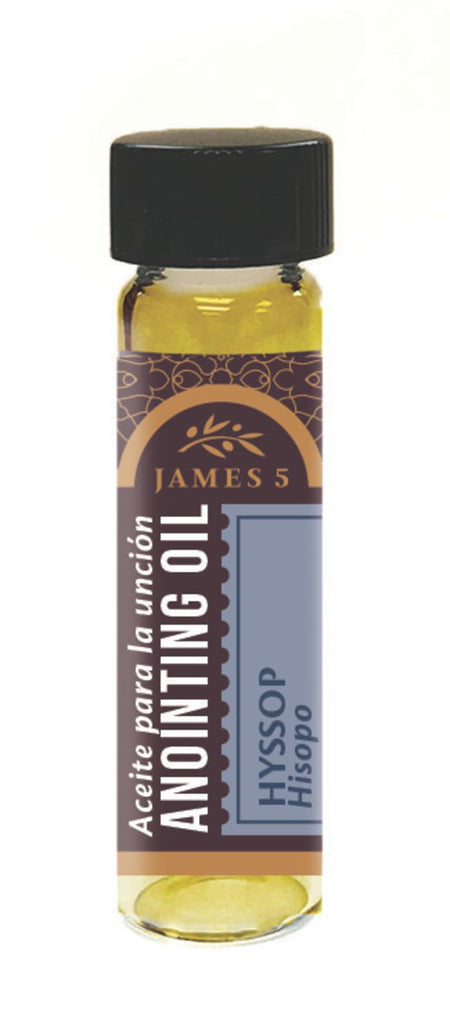Anointing Oil - Hyssop - Glass Vial